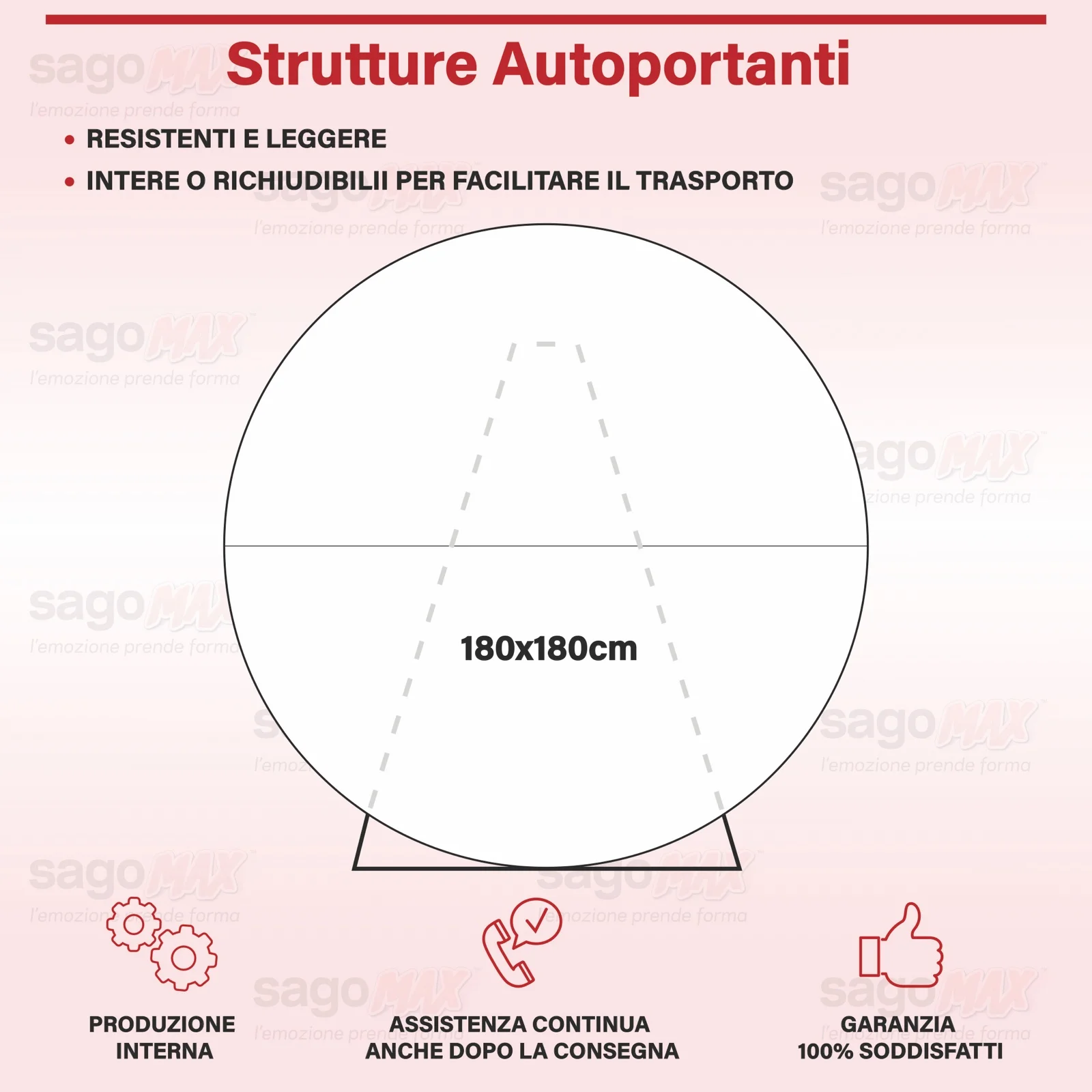 Arco o struttura rigida SagoMax