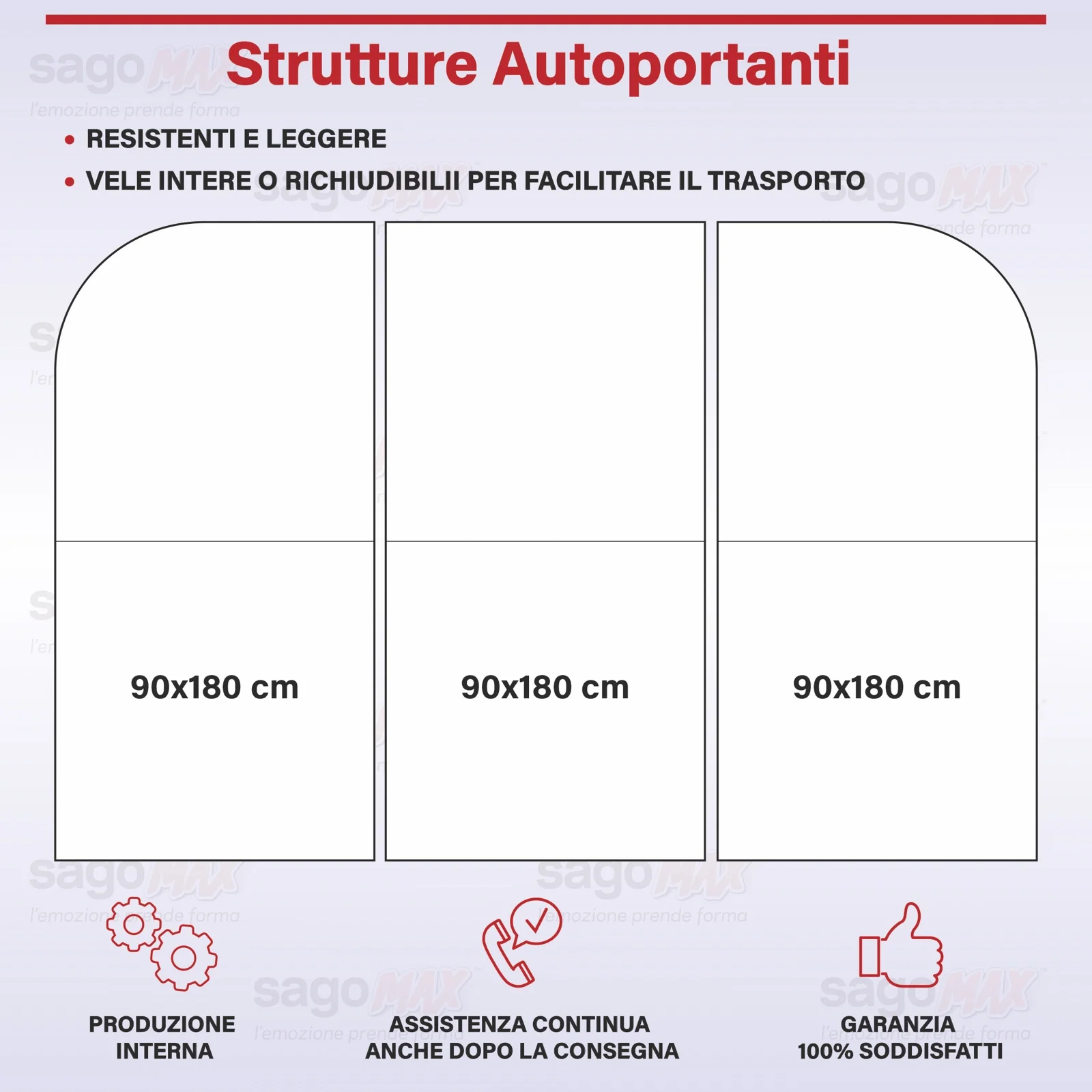 Arco o struttura rigida SagoMax
