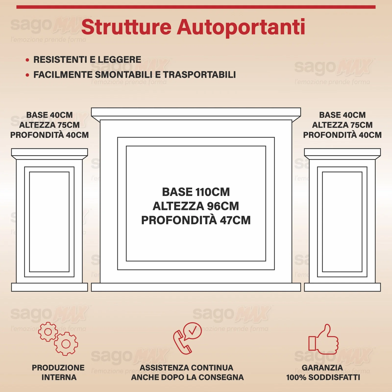 Arco o struttura rigida SagoMax